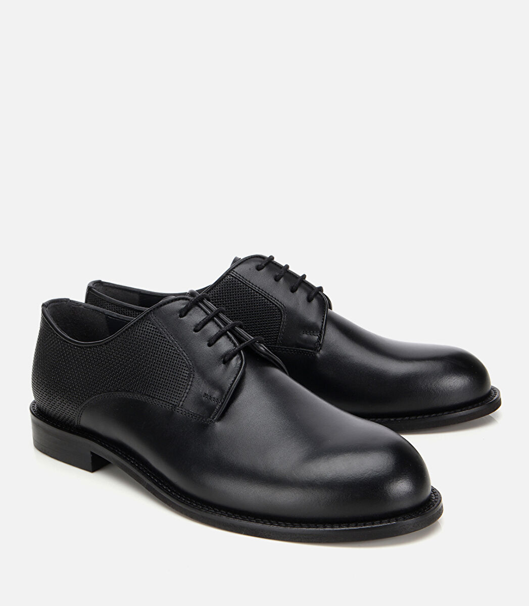 Erkek Deri Siyah Klasik Ayakkabı