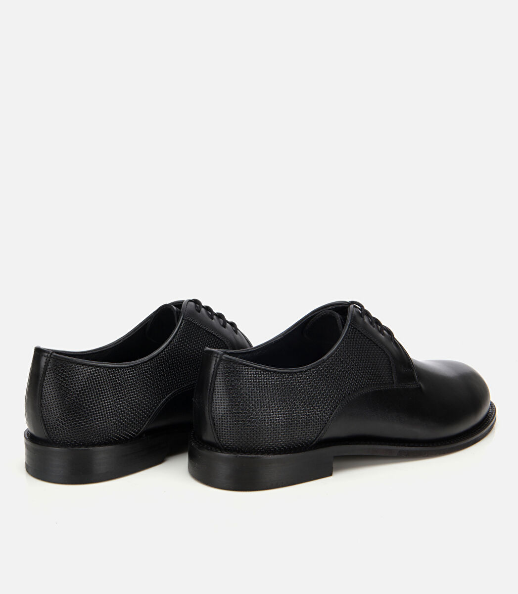 Erkek Deri Siyah Klasik Ayakkabı