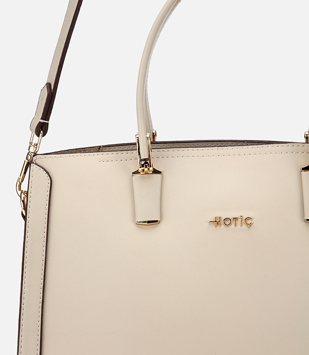 Kadın Vizon Fermuarlı Omuz Çantası