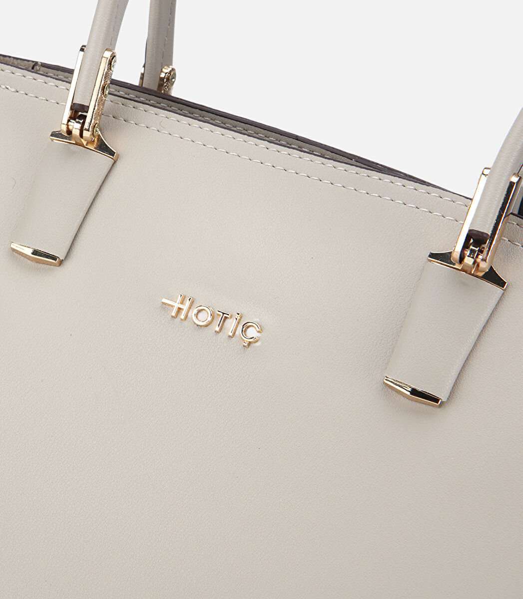 Kadın Vizon Fermuarlı Omuz Çantası