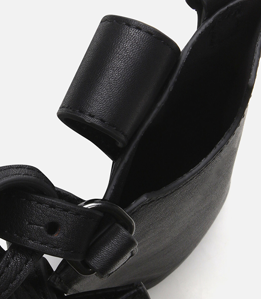 Erkek Deri Siyah Postacı Çantası