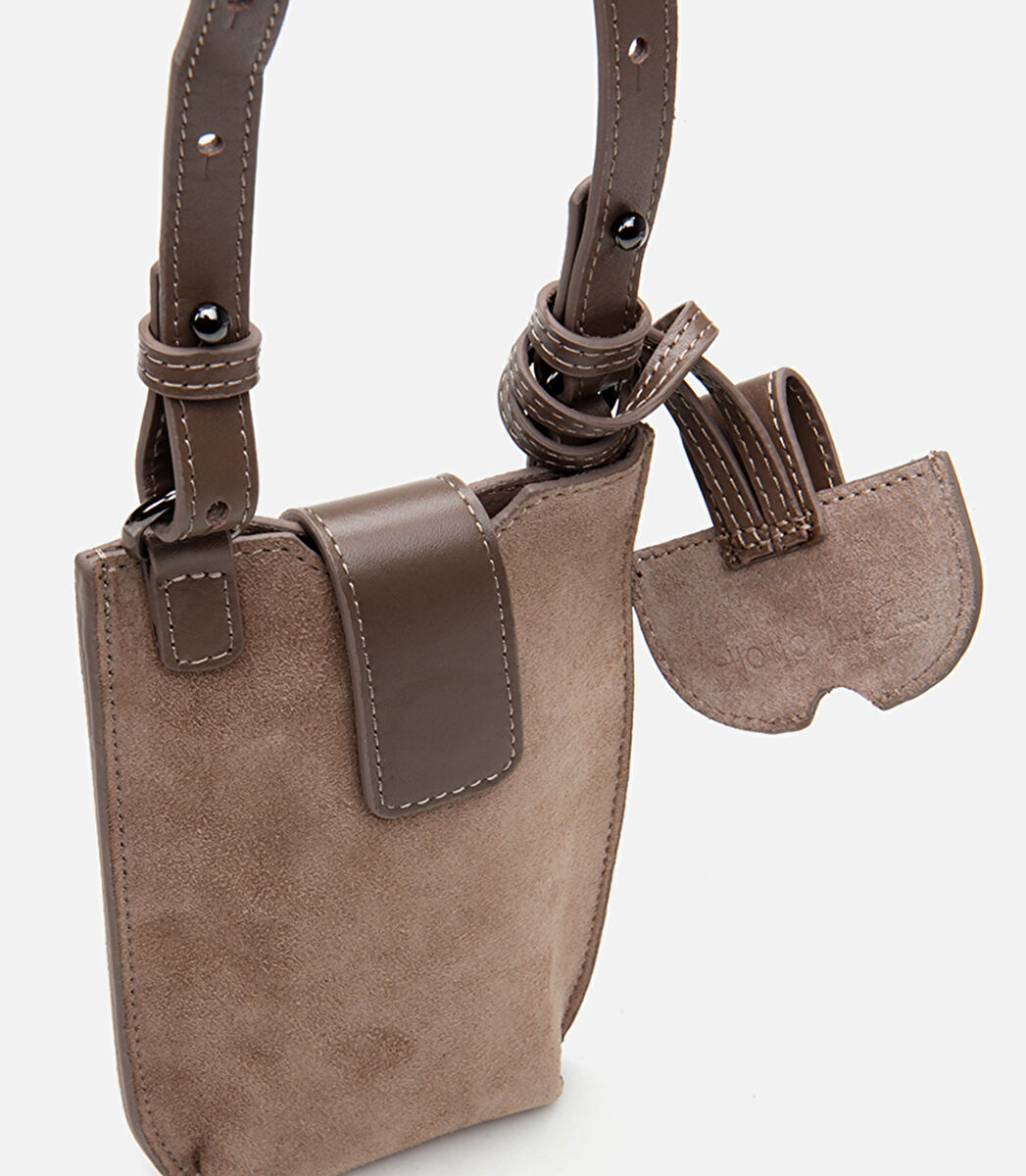 Erkek Deri Vizon Postacı Çantası