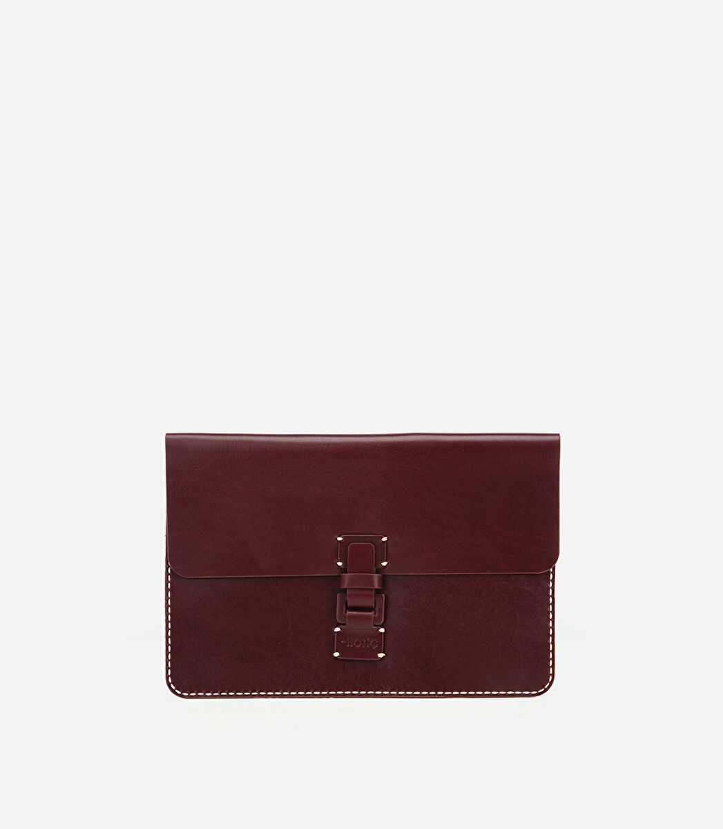 Erkek Deri Bordo iPad El Çantası