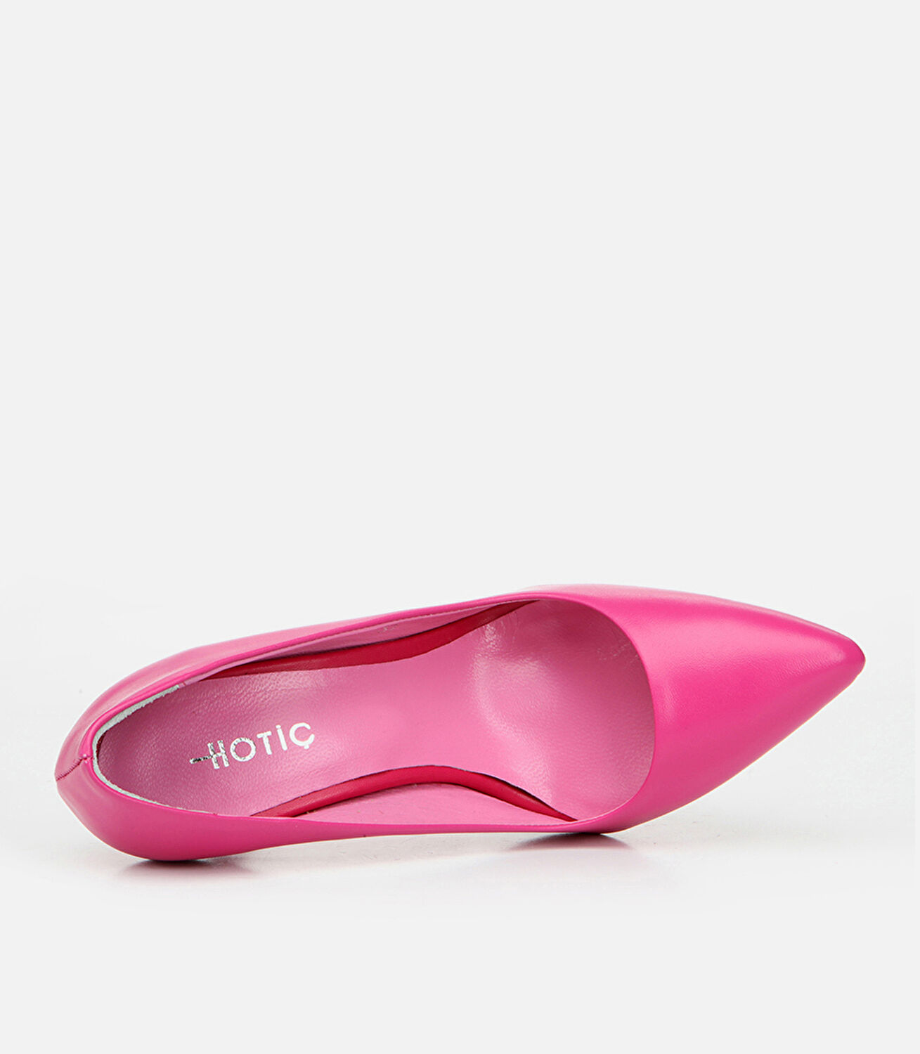 Kadın Deri Pembe Stiletto