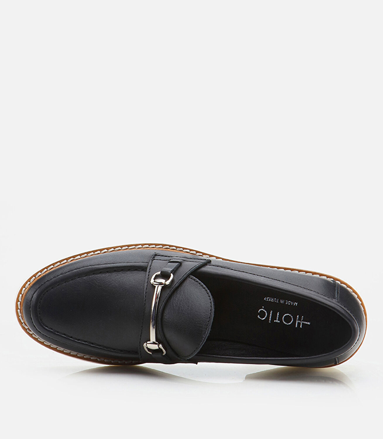 Kadın Deri Siyah Loafer