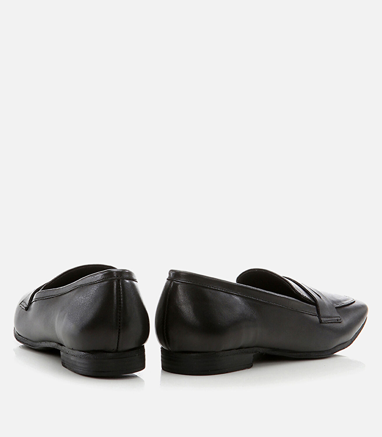 Kadın Deri Siyah Loafer