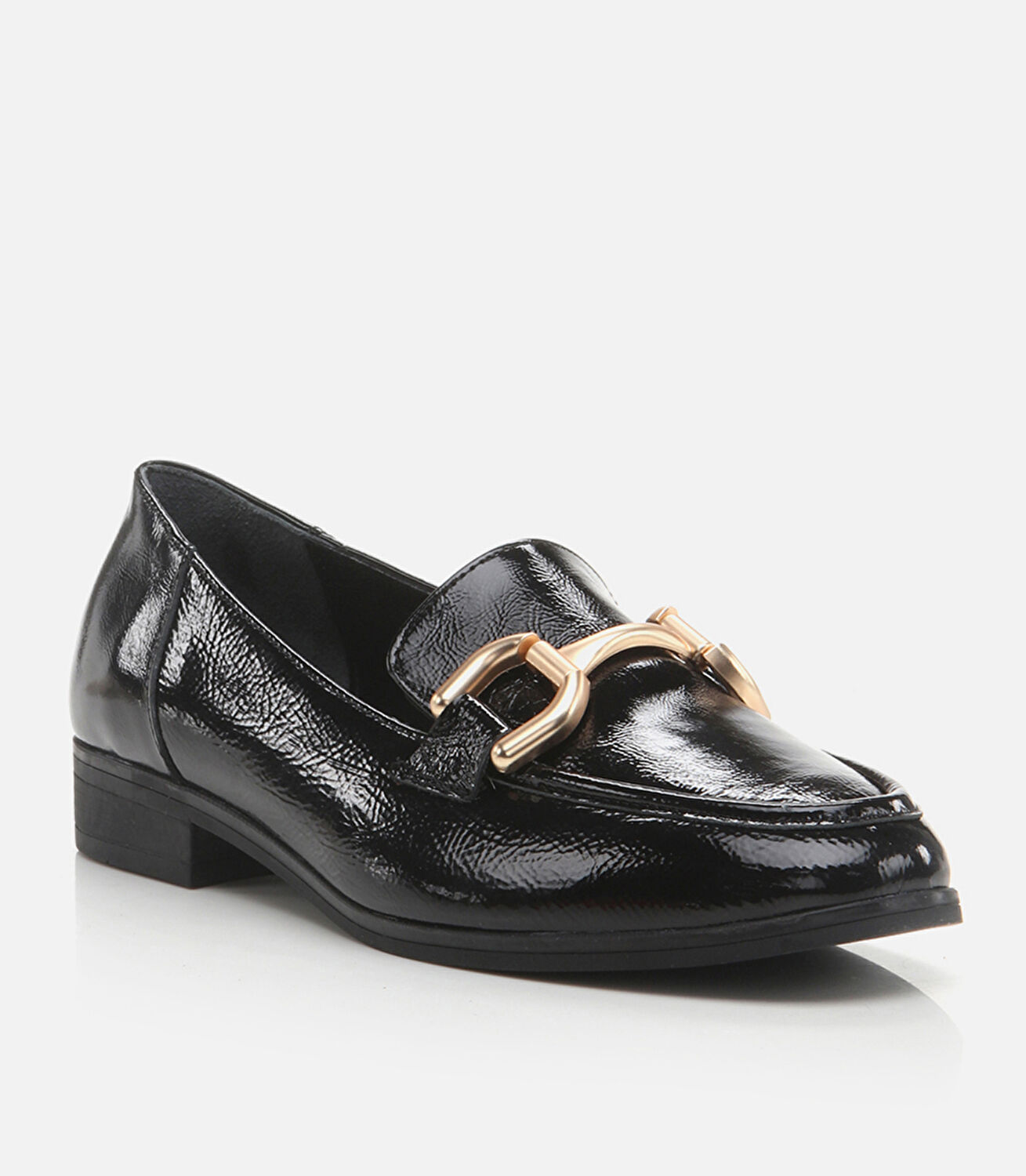 Kadın Deri Siyah Loafer