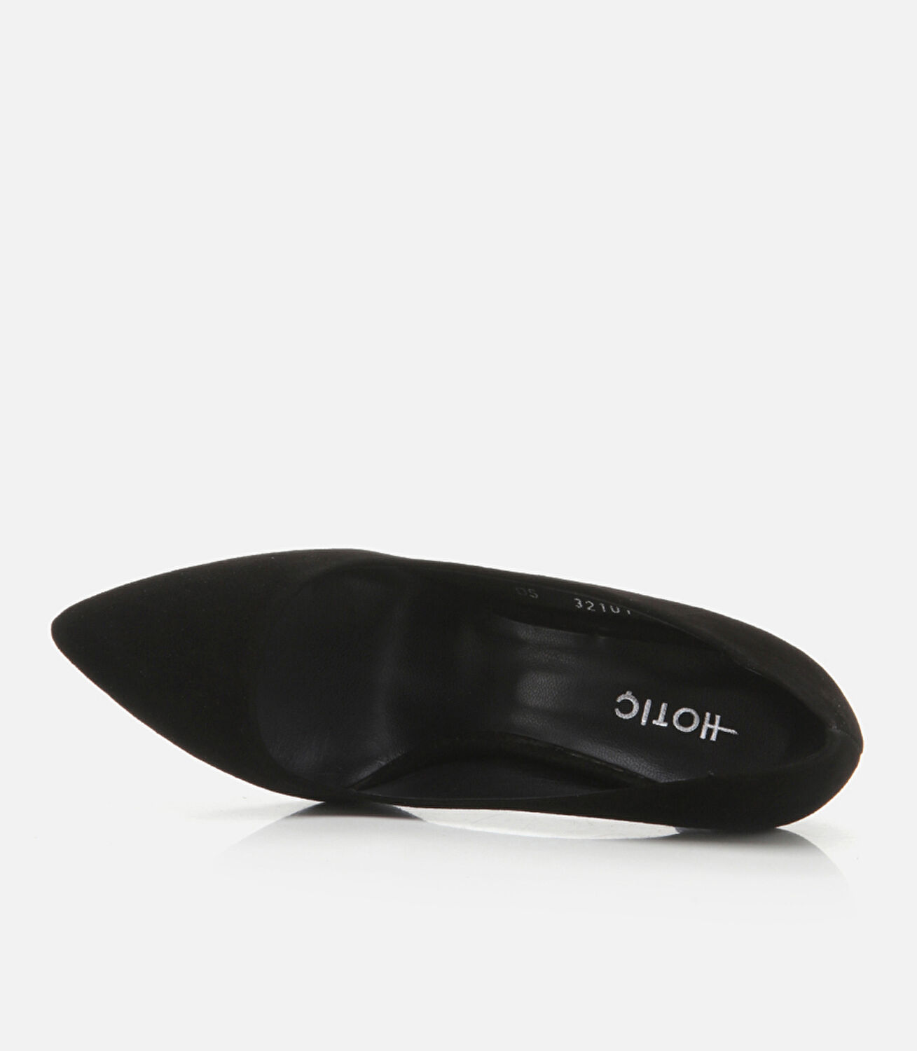 Kadın Deri Siyah Stiletto