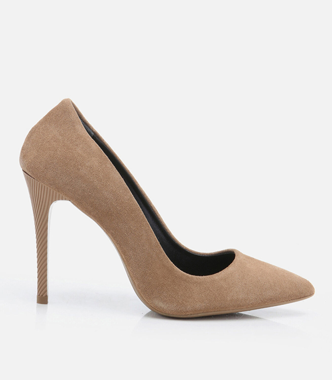 Kadın Deri Tütün Stiletto