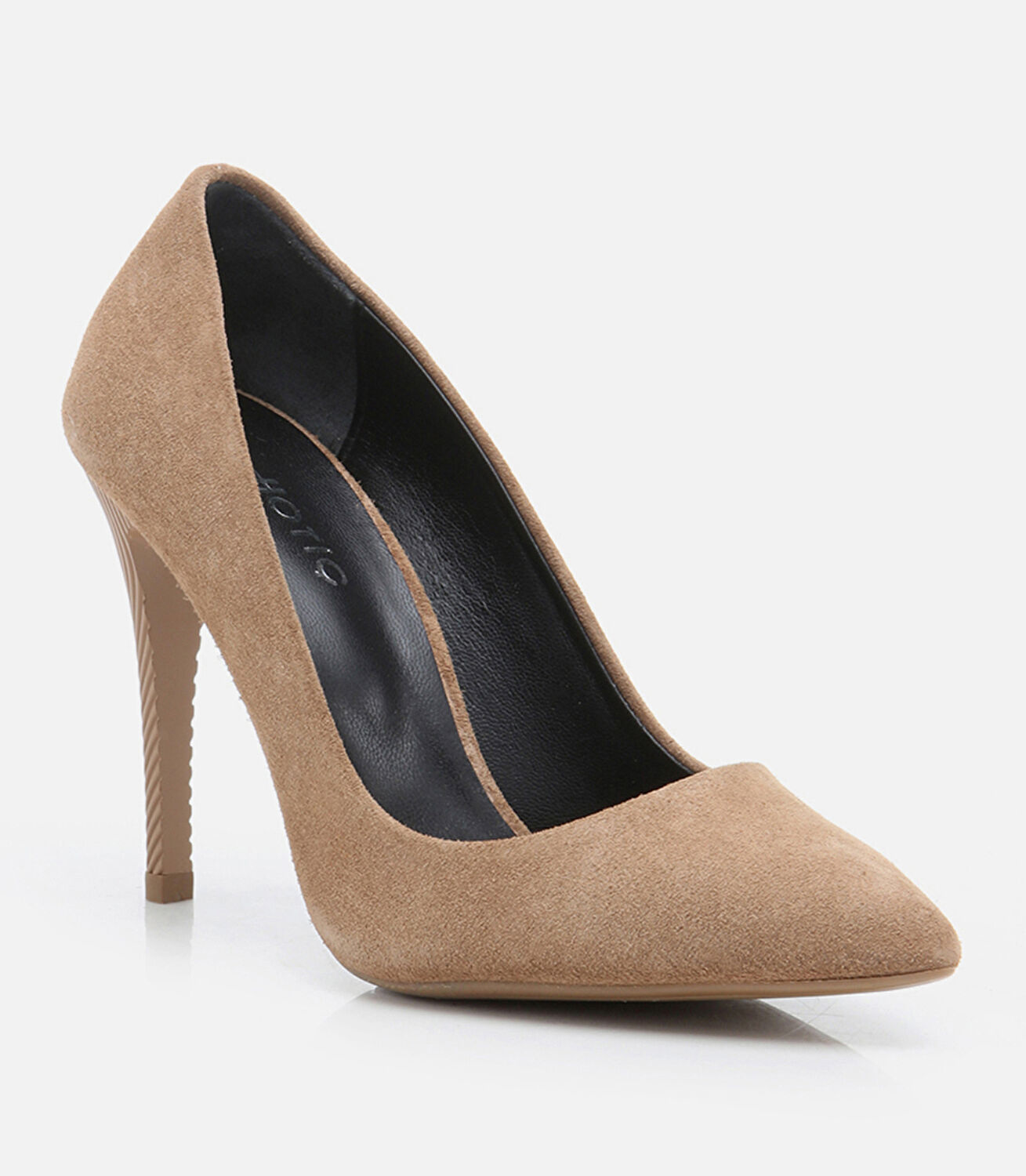 Kadın Deri Tütün Stiletto
