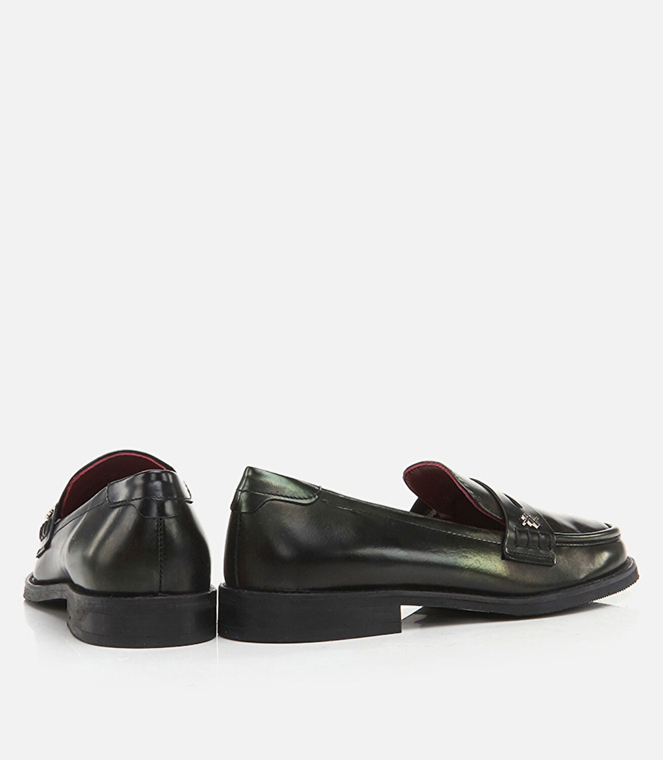 Kadın Deri Siyah Loafer
