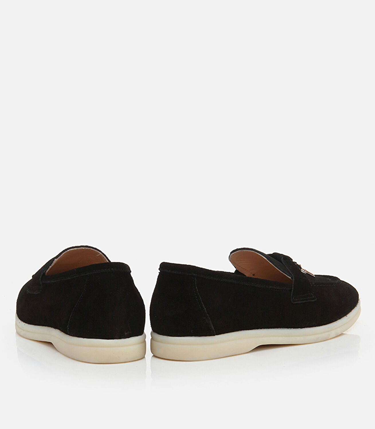 Kadın Deri Siyah Loafer
