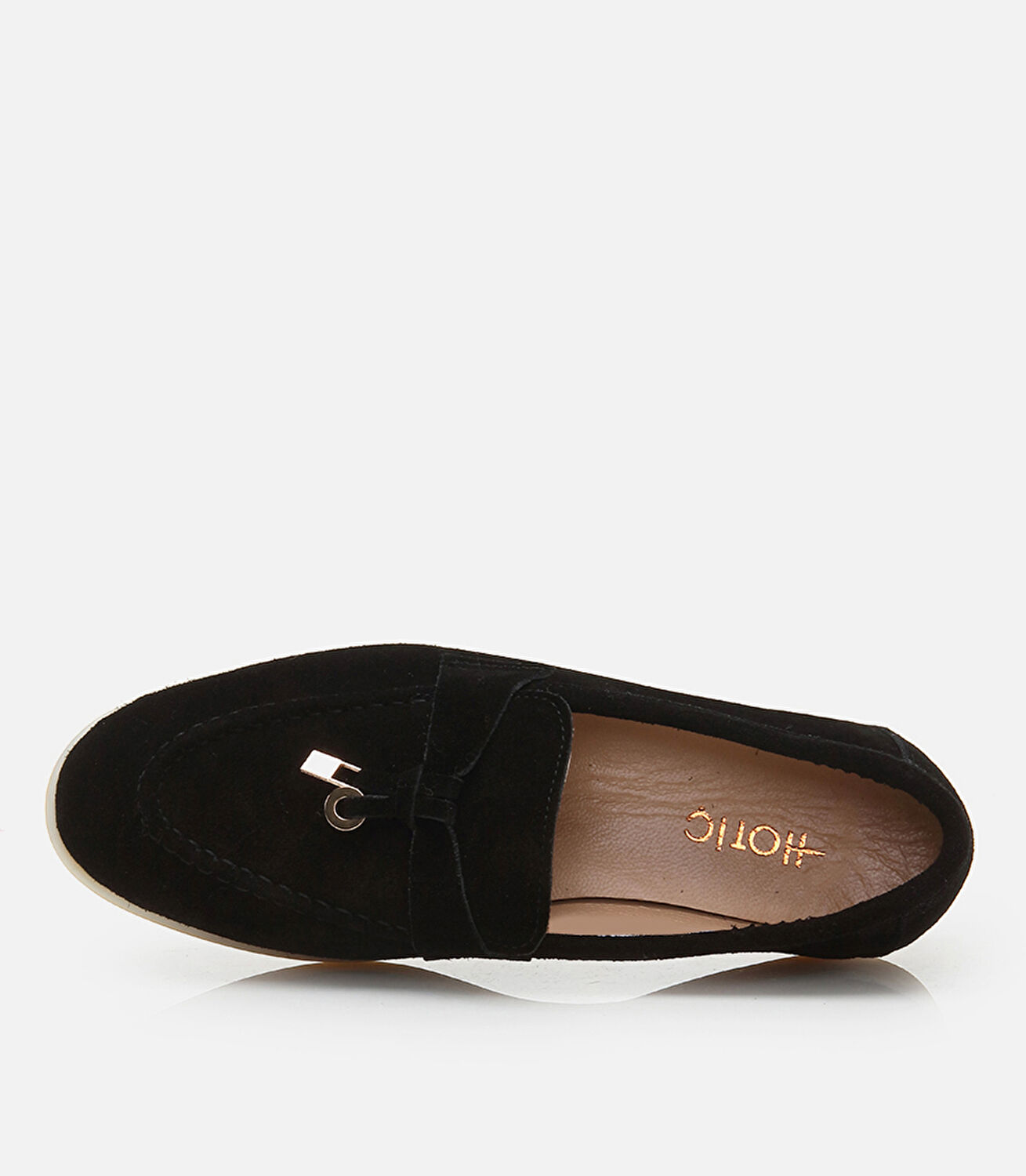 Kadın Deri Siyah Loafer
