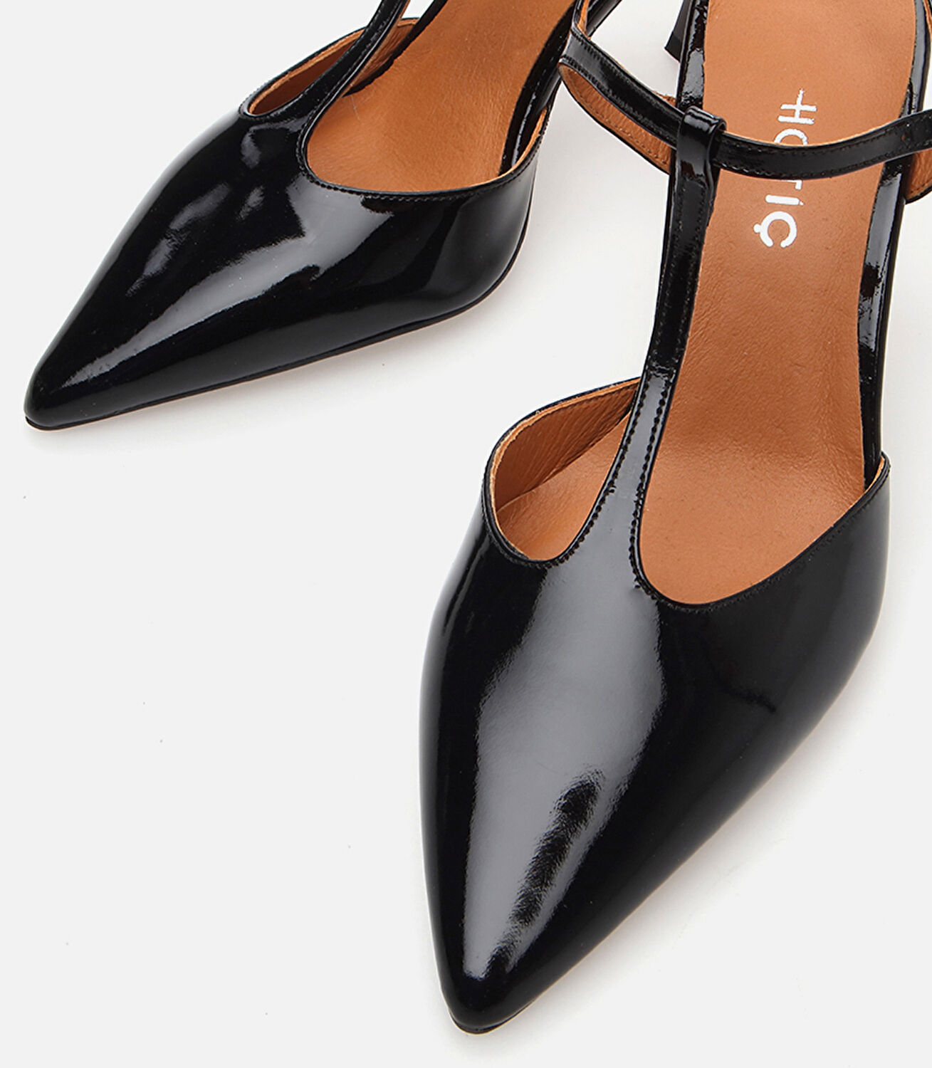 Kadın Deri Siyah İnce Topuklu Stiletto