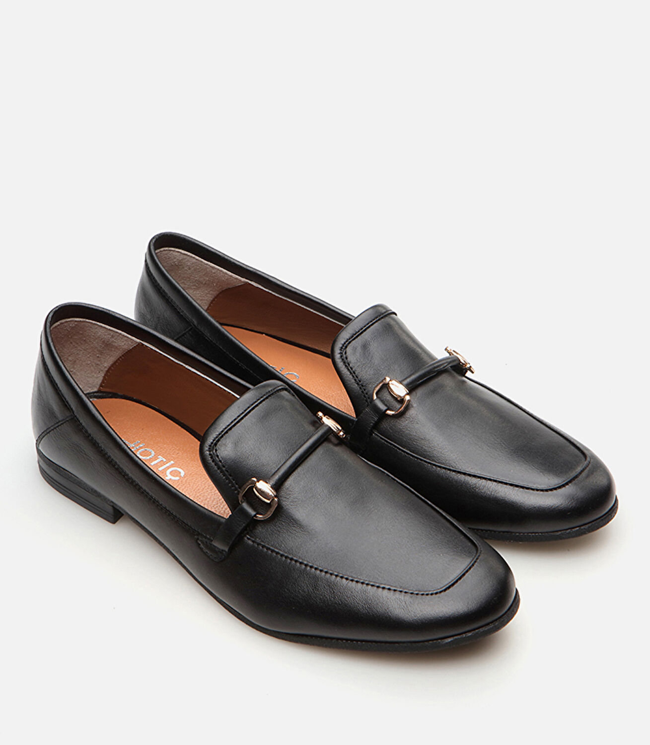 Kadın Deri Siyah Loafer