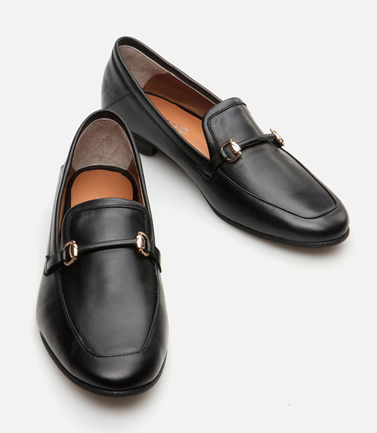 Kadın Deri Siyah Loafer