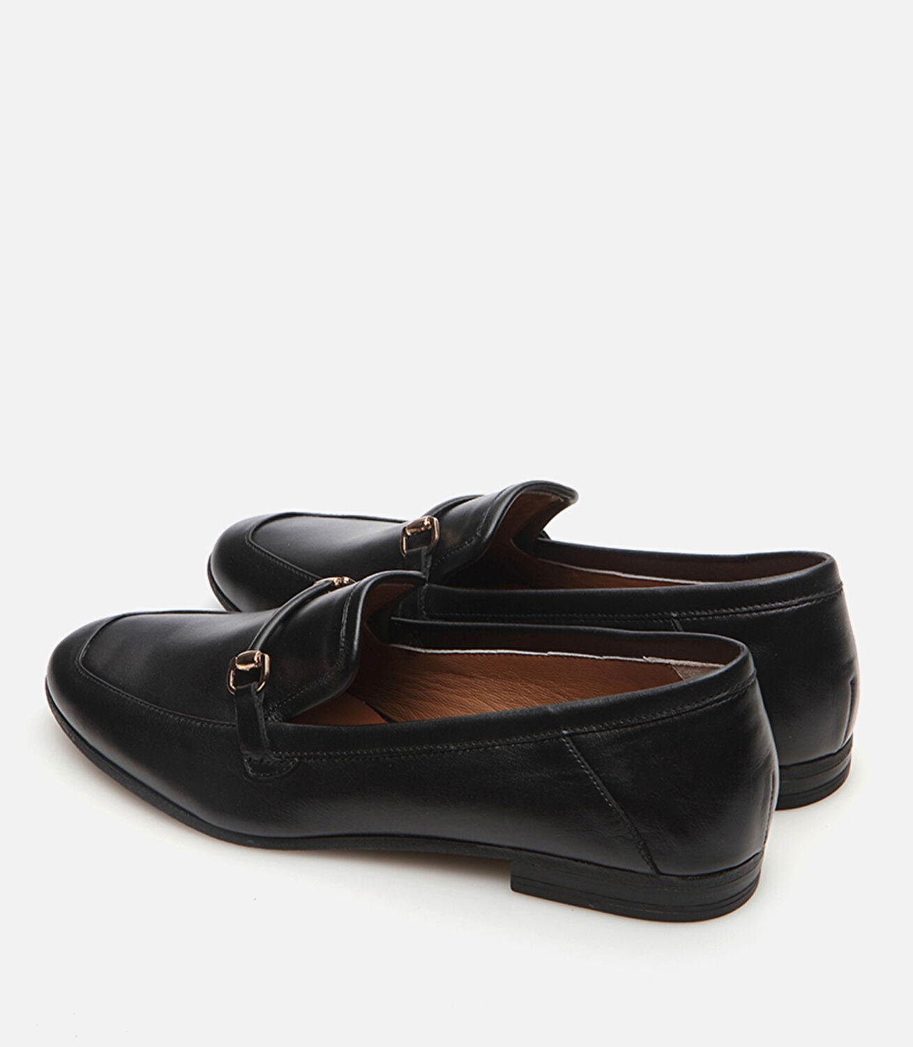 Kadın Deri Siyah Loafer
