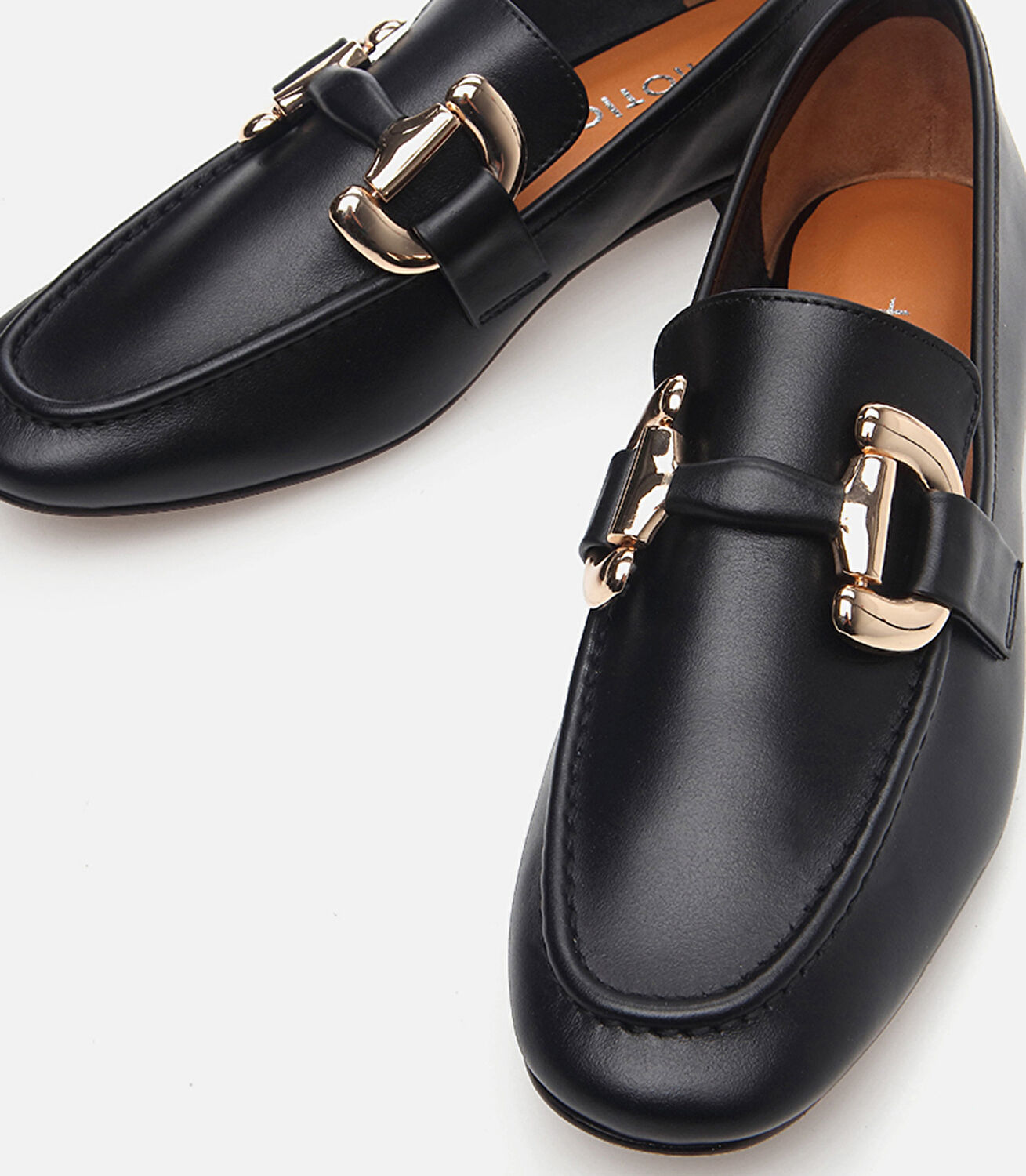 Kadın Deri Siyah Loafer