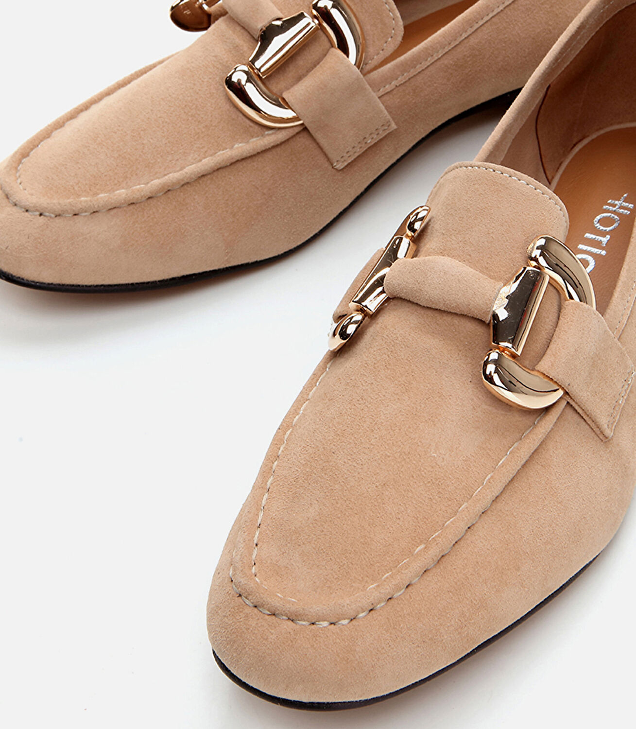 Kadın Deri Taba Loafer