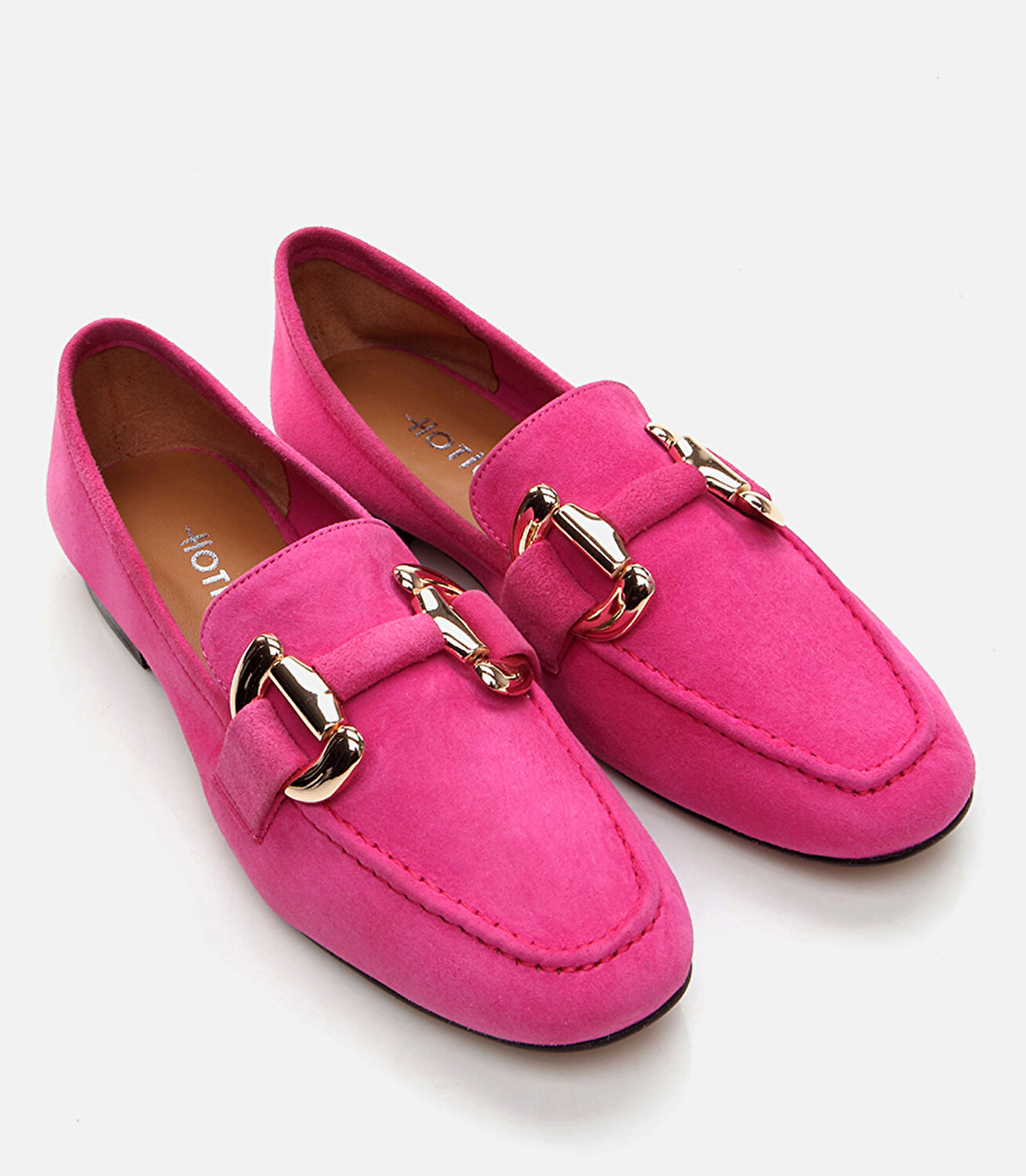 Kadın Deri Pembe Loafer