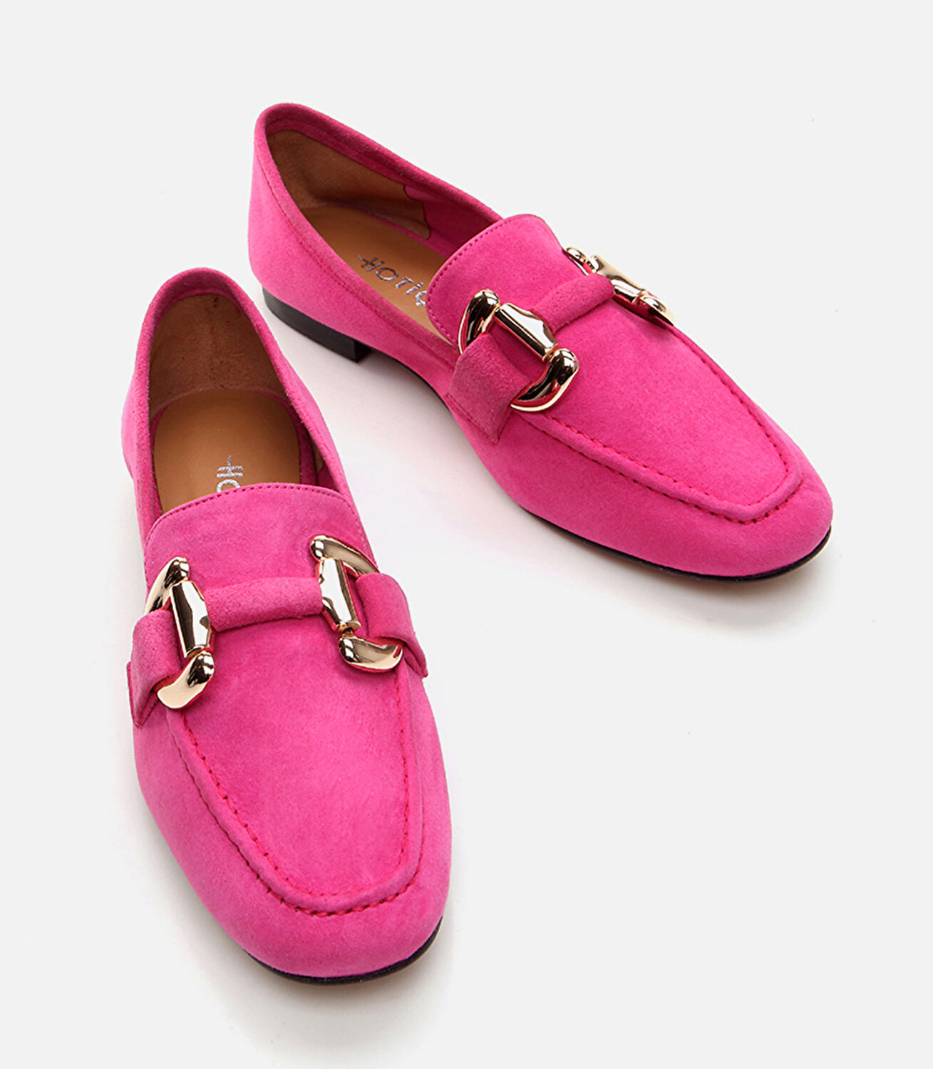 Kadın Deri Pembe Loafer