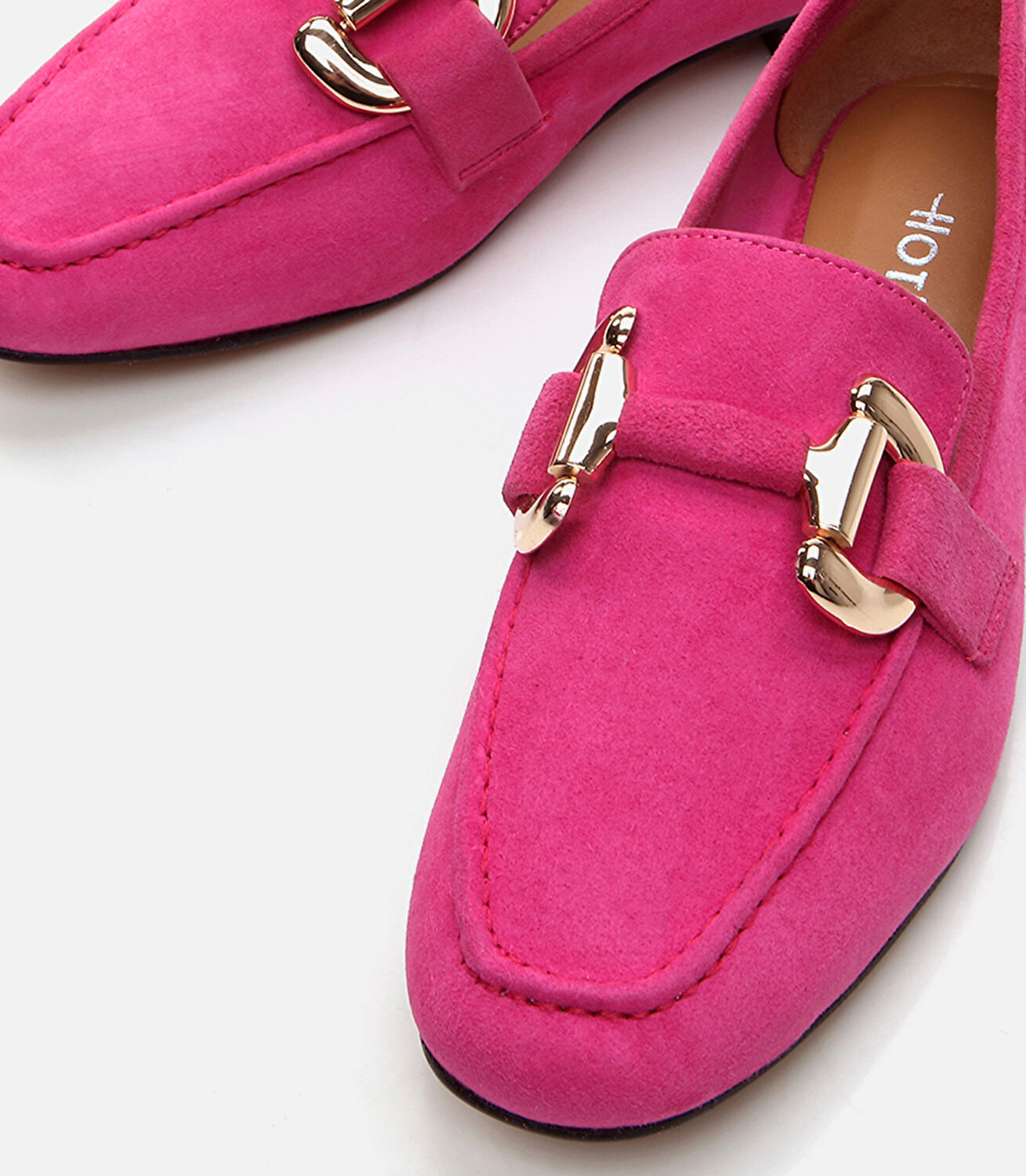 Kadın Deri Pembe Loafer