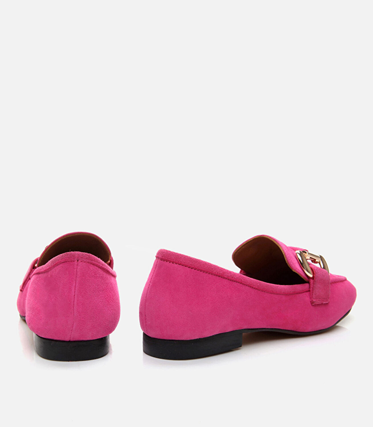 Kadın Deri Pembe Loafer