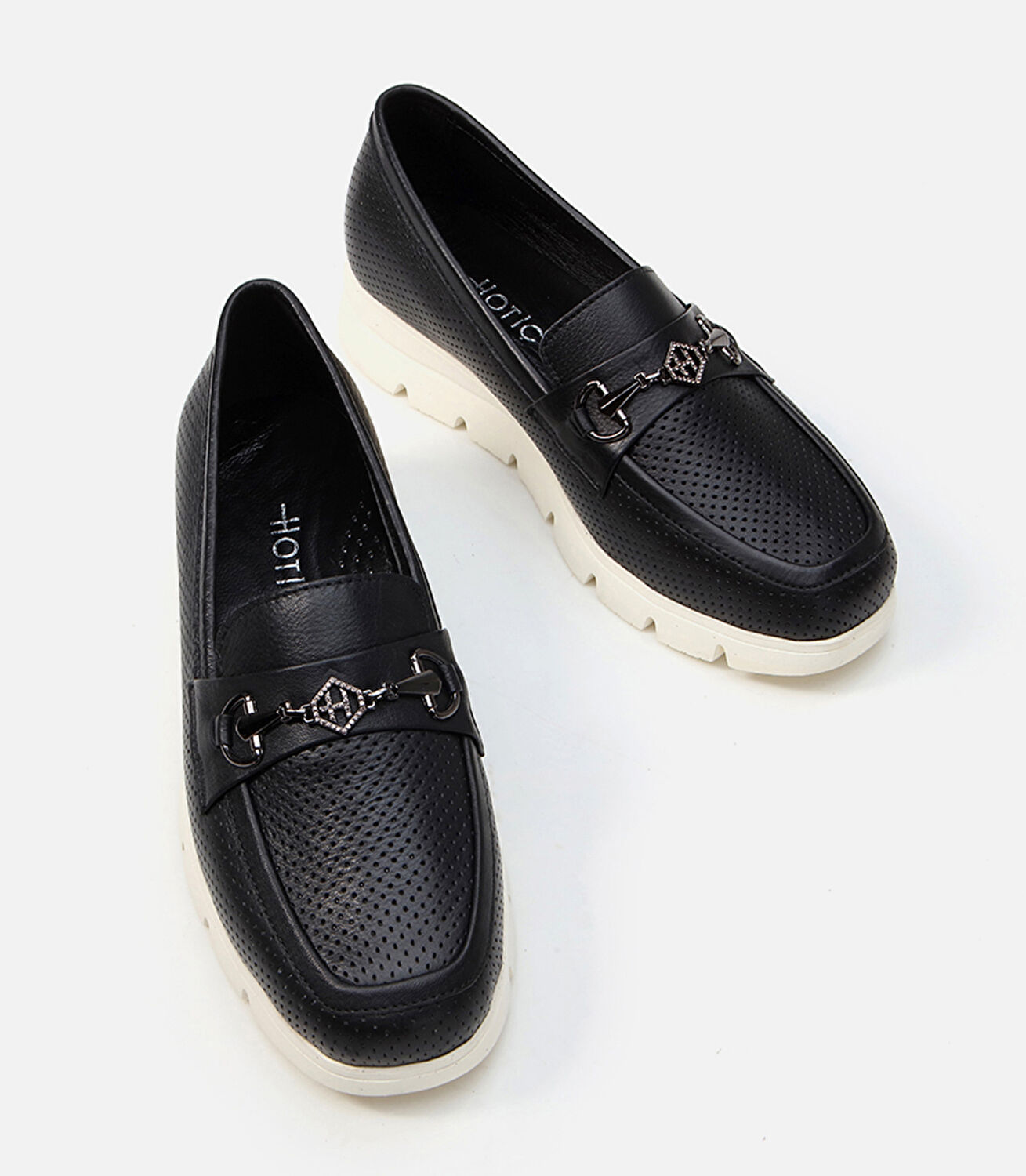 Kadın Deri Siyah Loafer