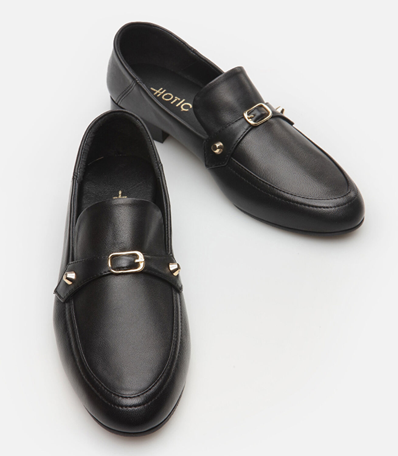 Kadın Deri Siyah Loafer
