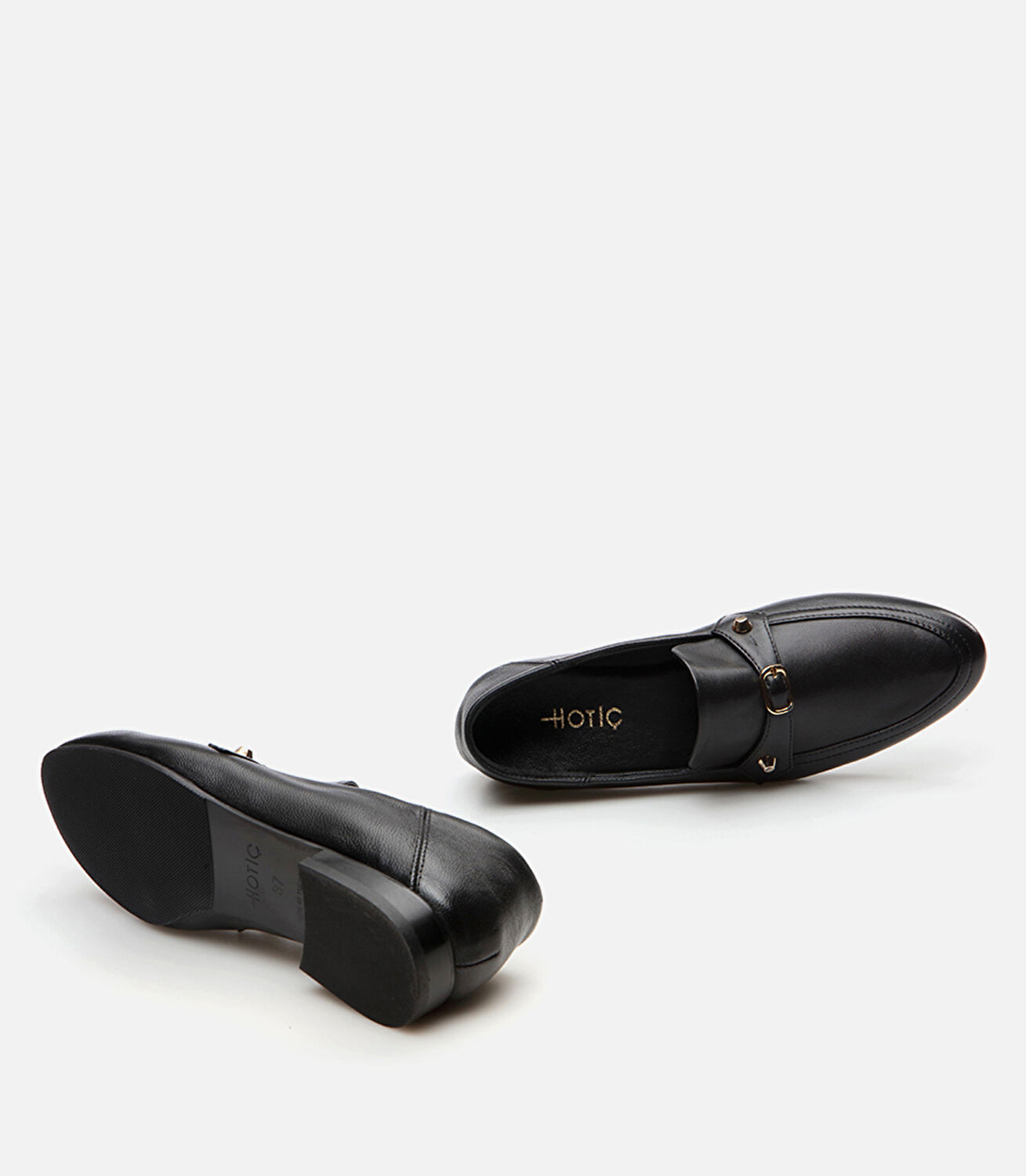 Kadın Deri Siyah Loafer