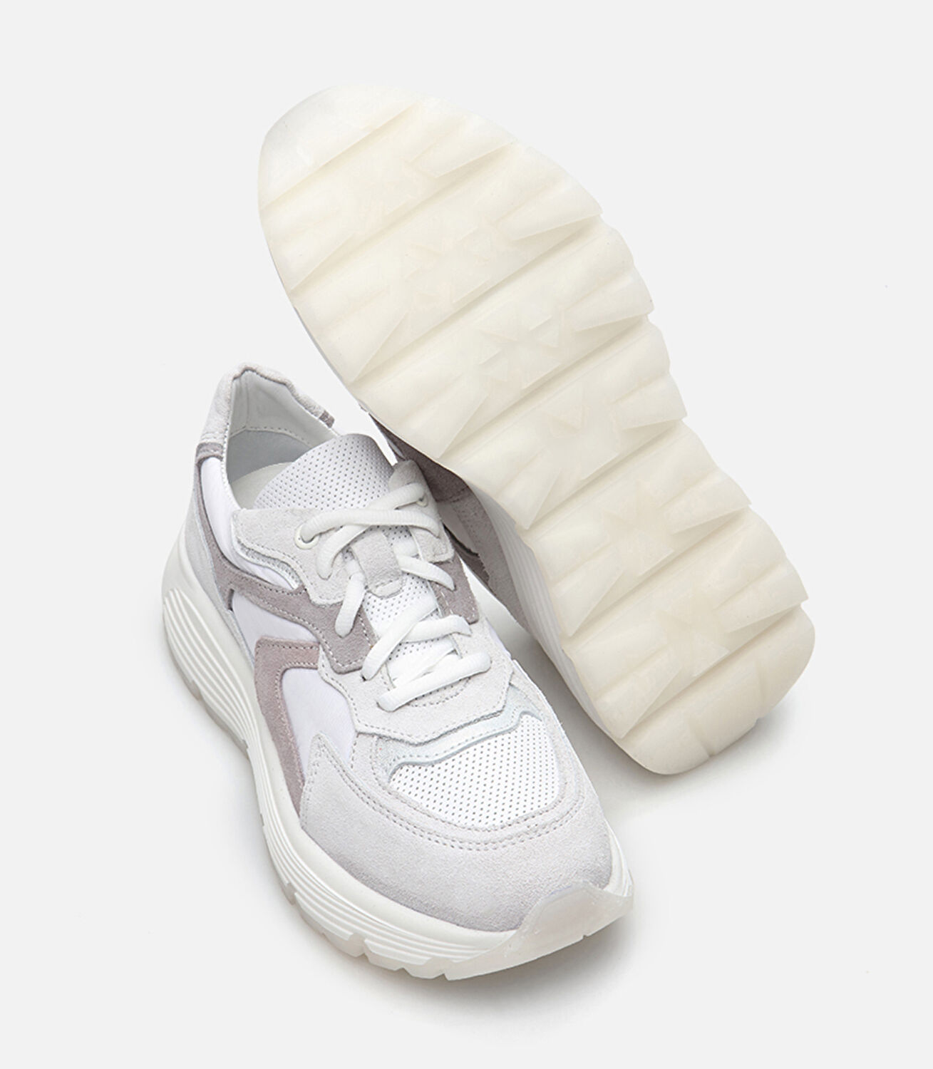 Kadın Deri Gri Spor Ayakkabı