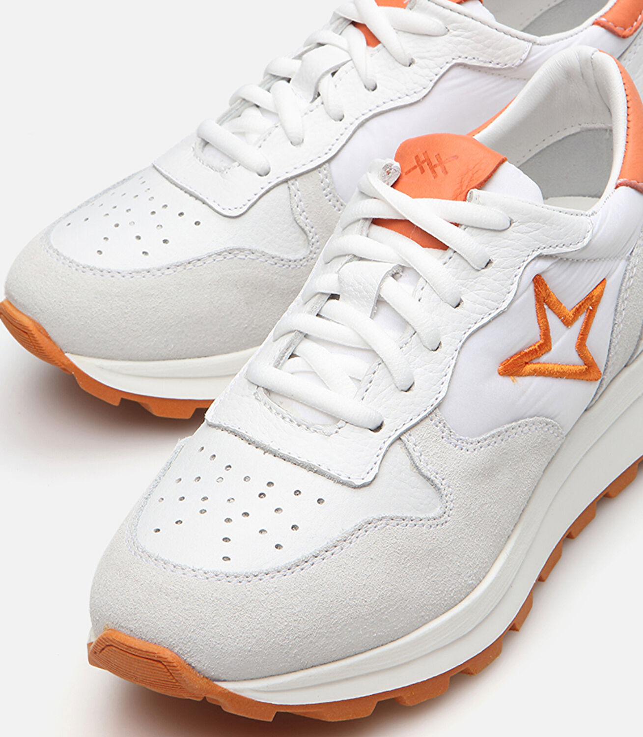 Kadın Deri Beyaz Spor Ayakkabı