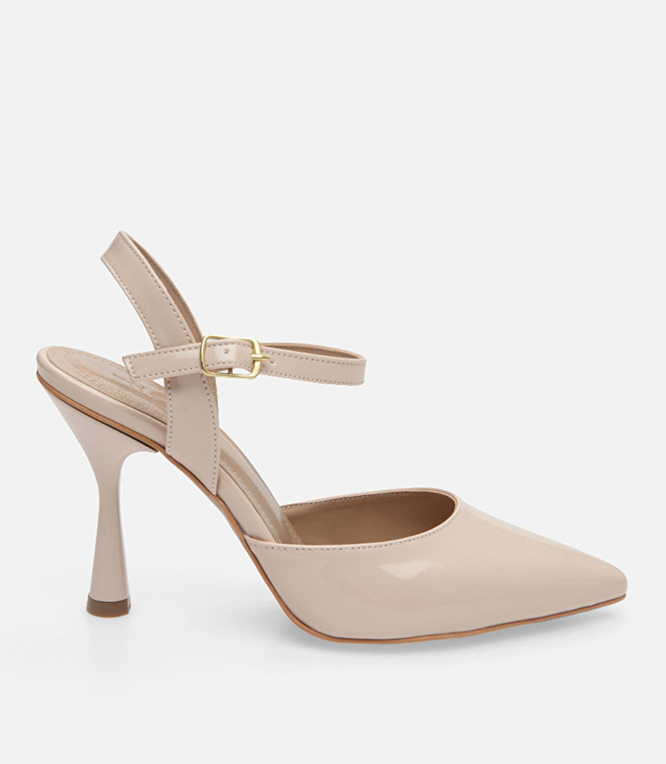 Kadın Pudra Arkası Açık Stiletto