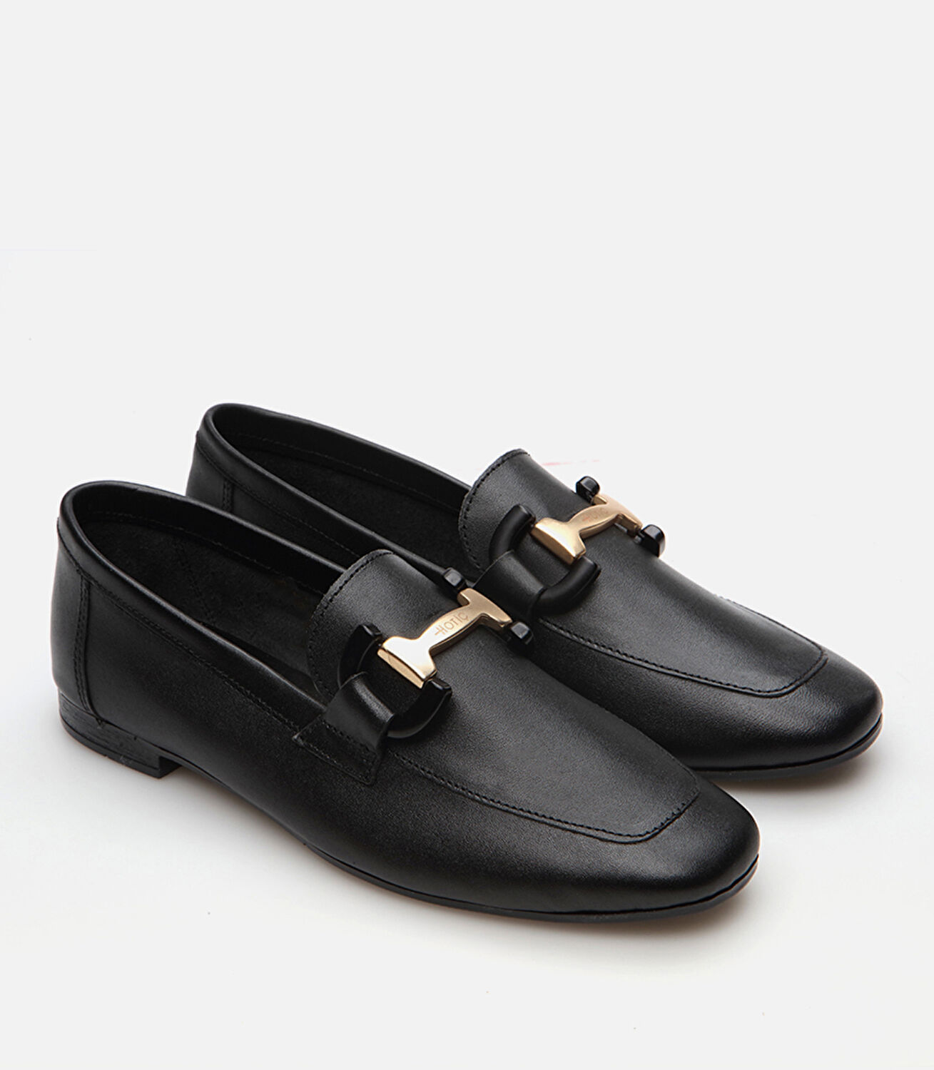 Kadın Deri Siyah Loafer