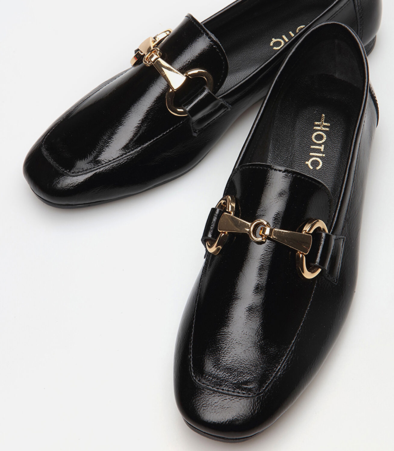 Kadın Deri Siyah Loafer