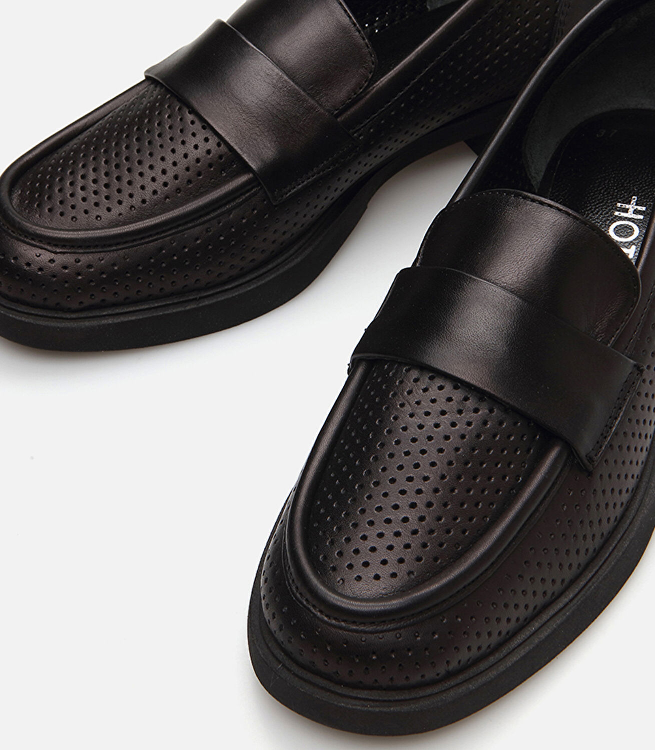 Kadın Deri Siyah Loafer