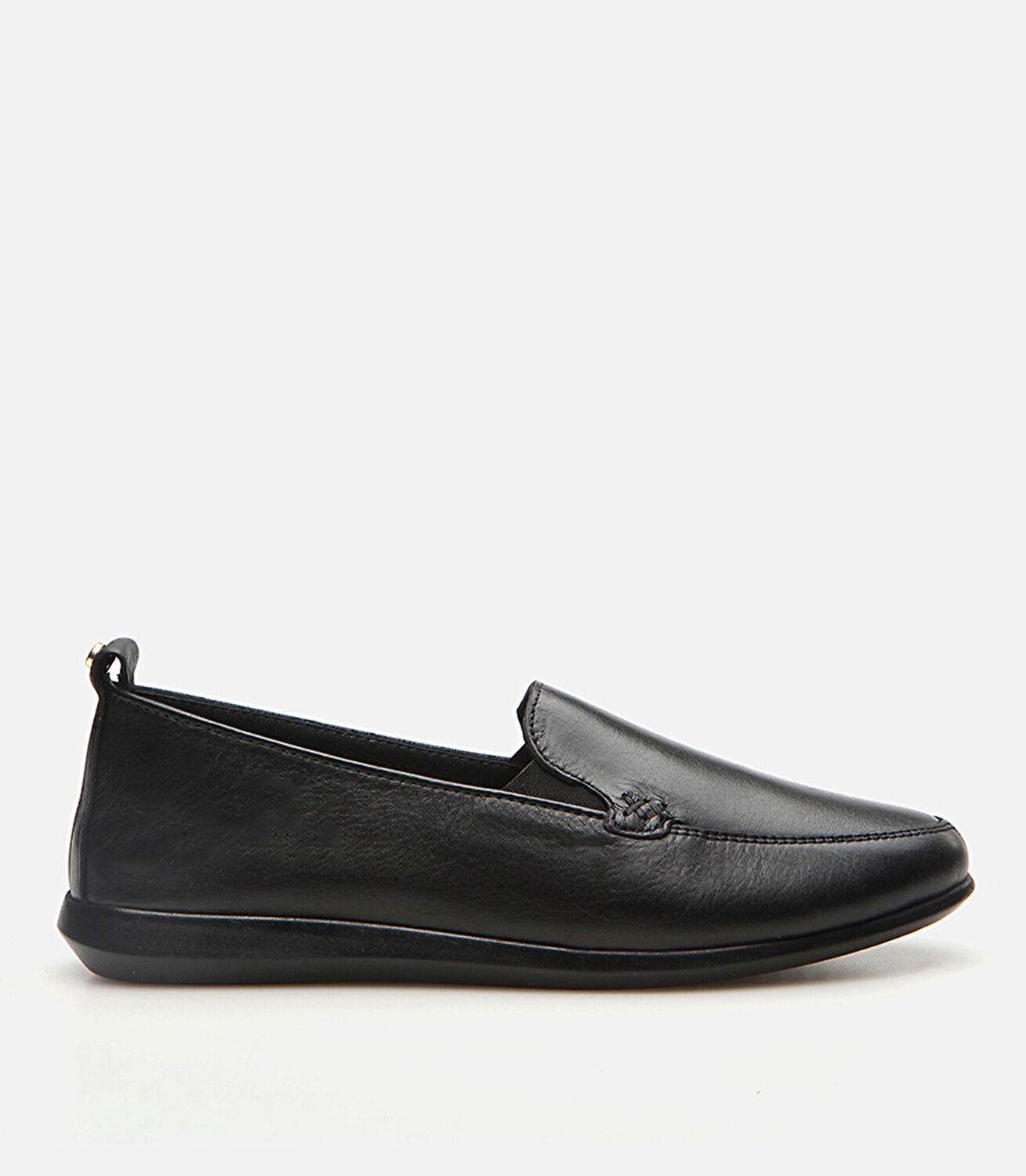 Kadın Deri Siyah Loafer