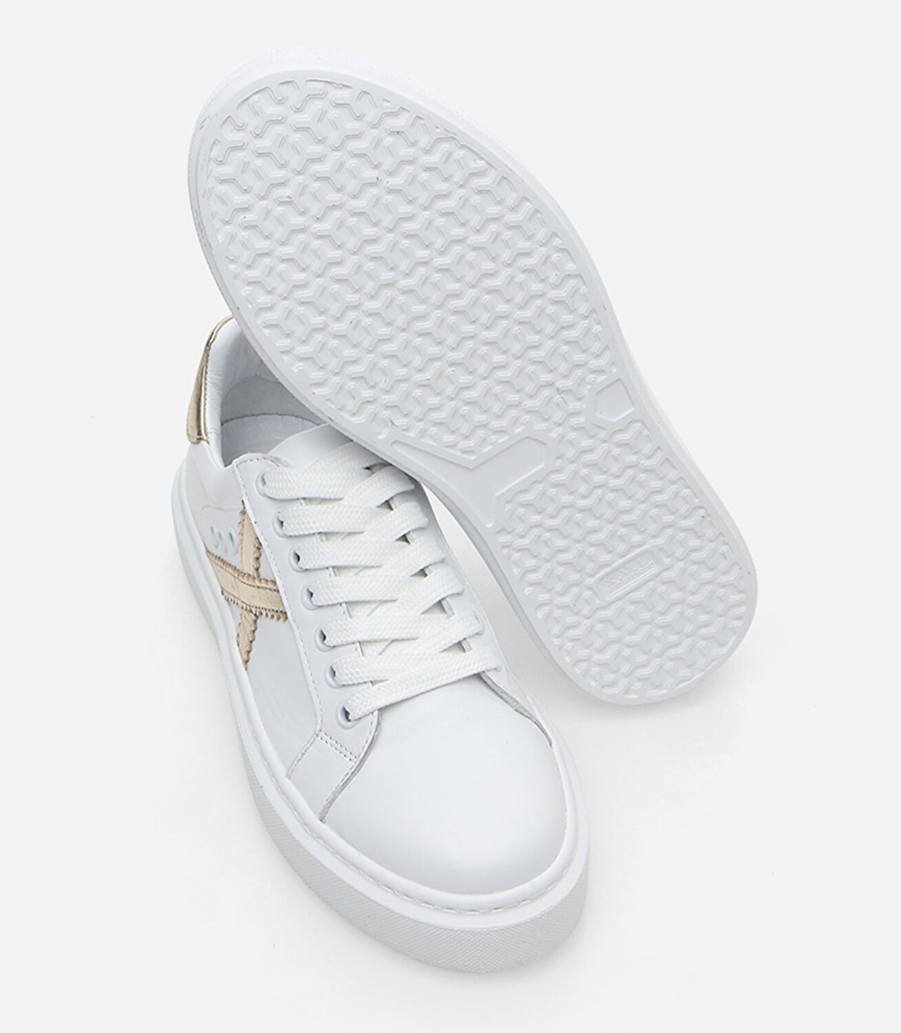 Kadın Deri Beyaz Spor Ayakkabı