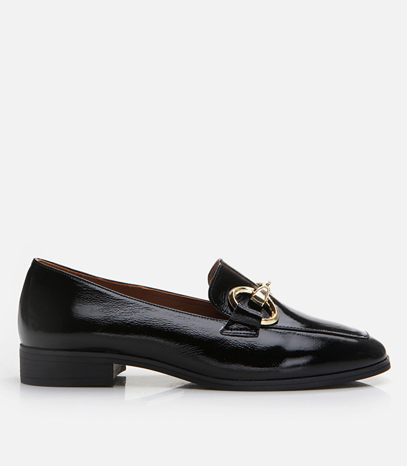 Kadın Deri Siyah Loafer