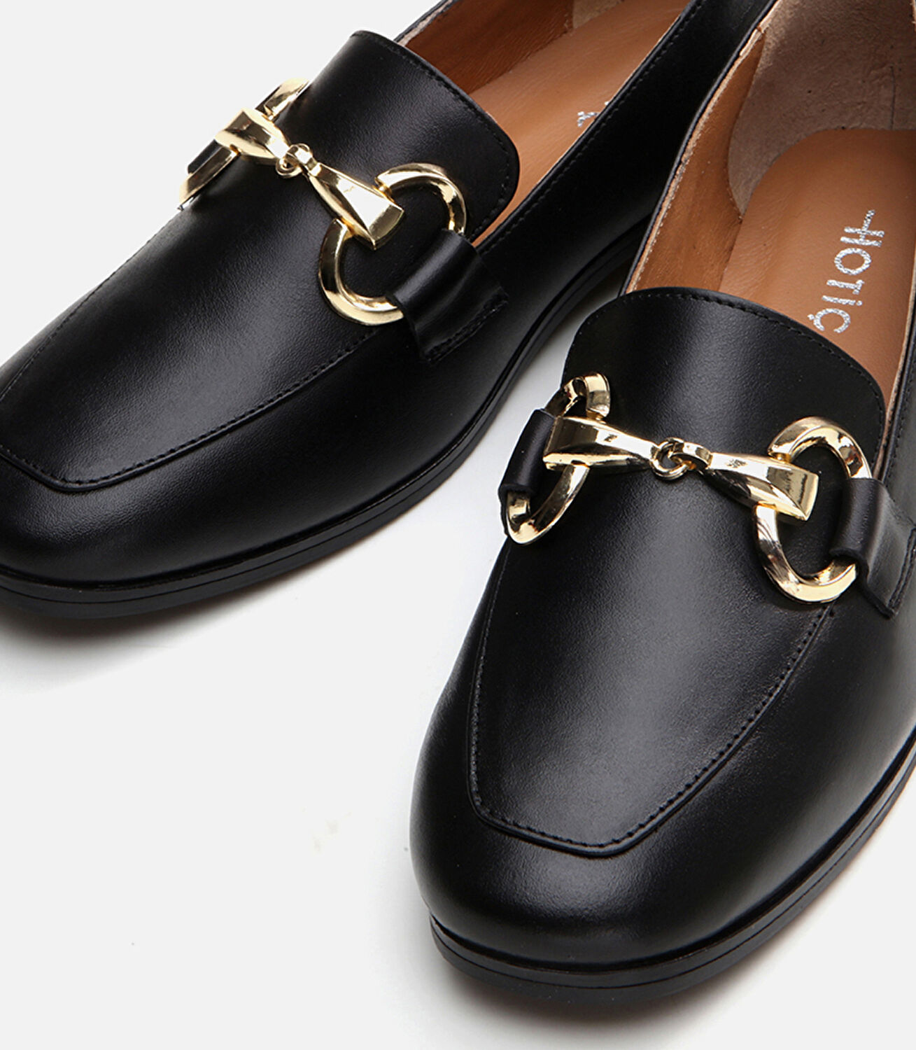 Kadın Deri Siyah Loafer