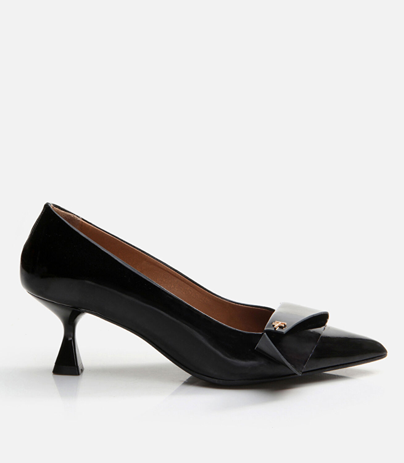 Kadın Deri Siyah Stiletto