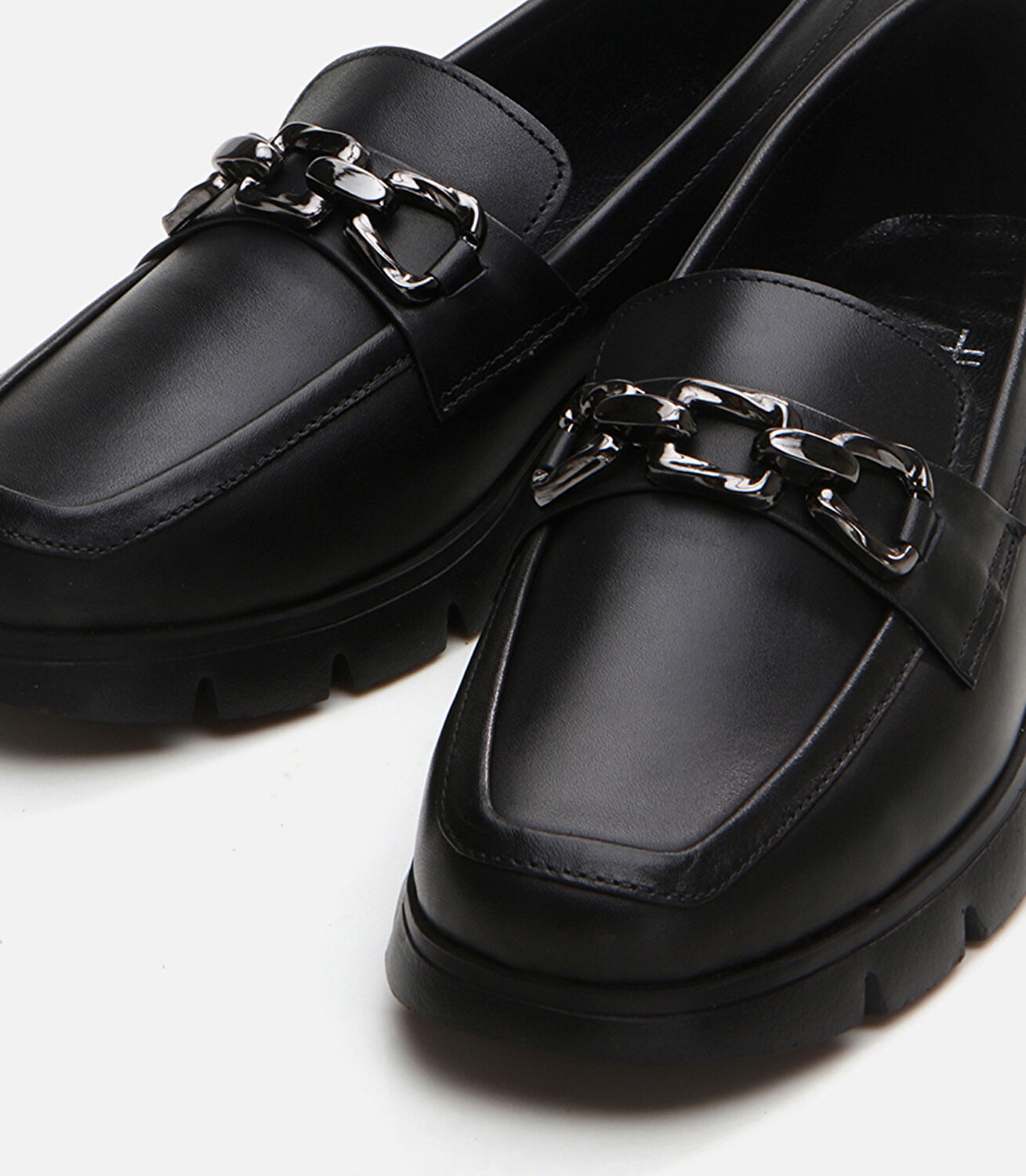 Kadın Deri Siyah Loafer
