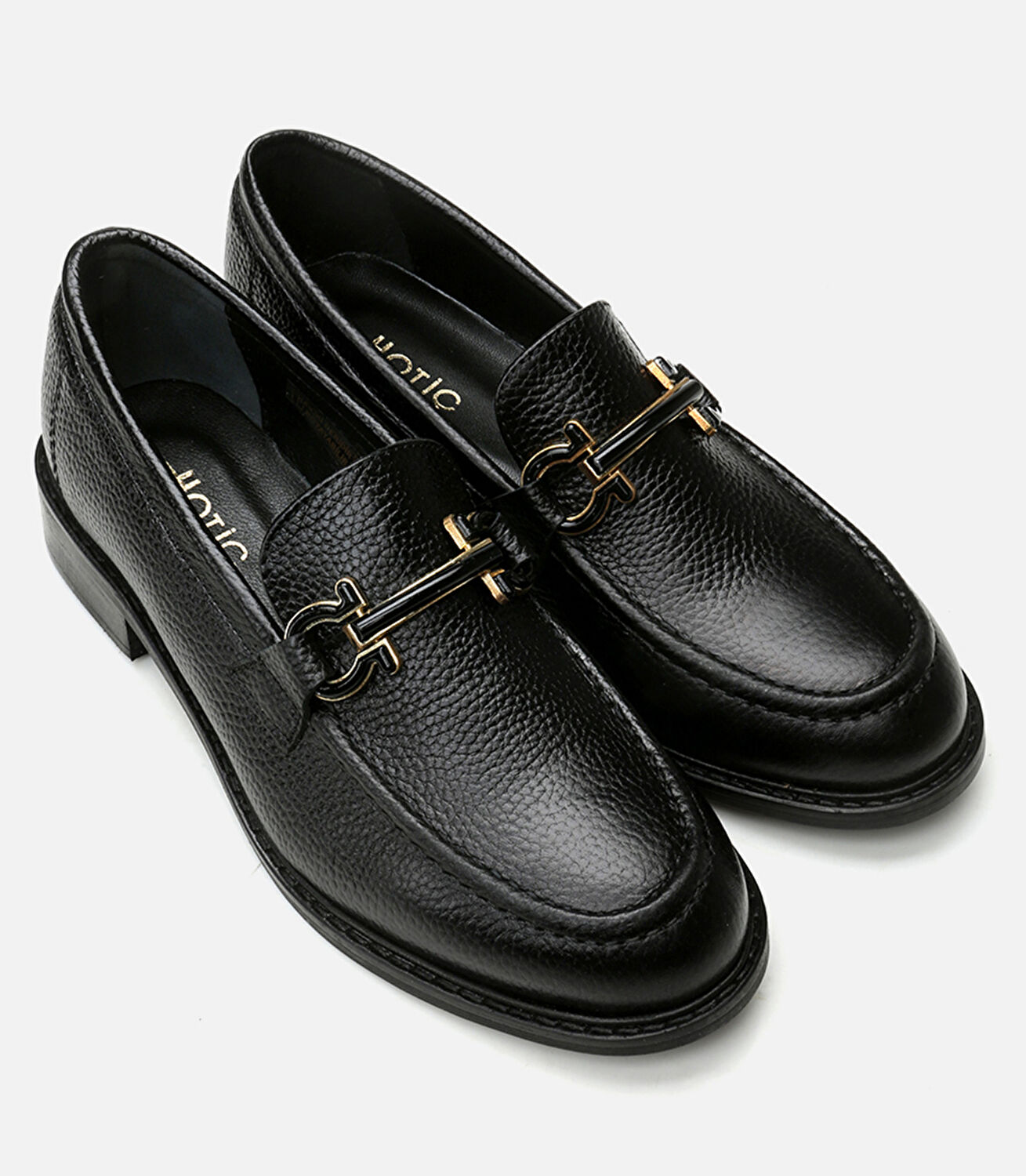 Kadın Deri Siyah Loafer