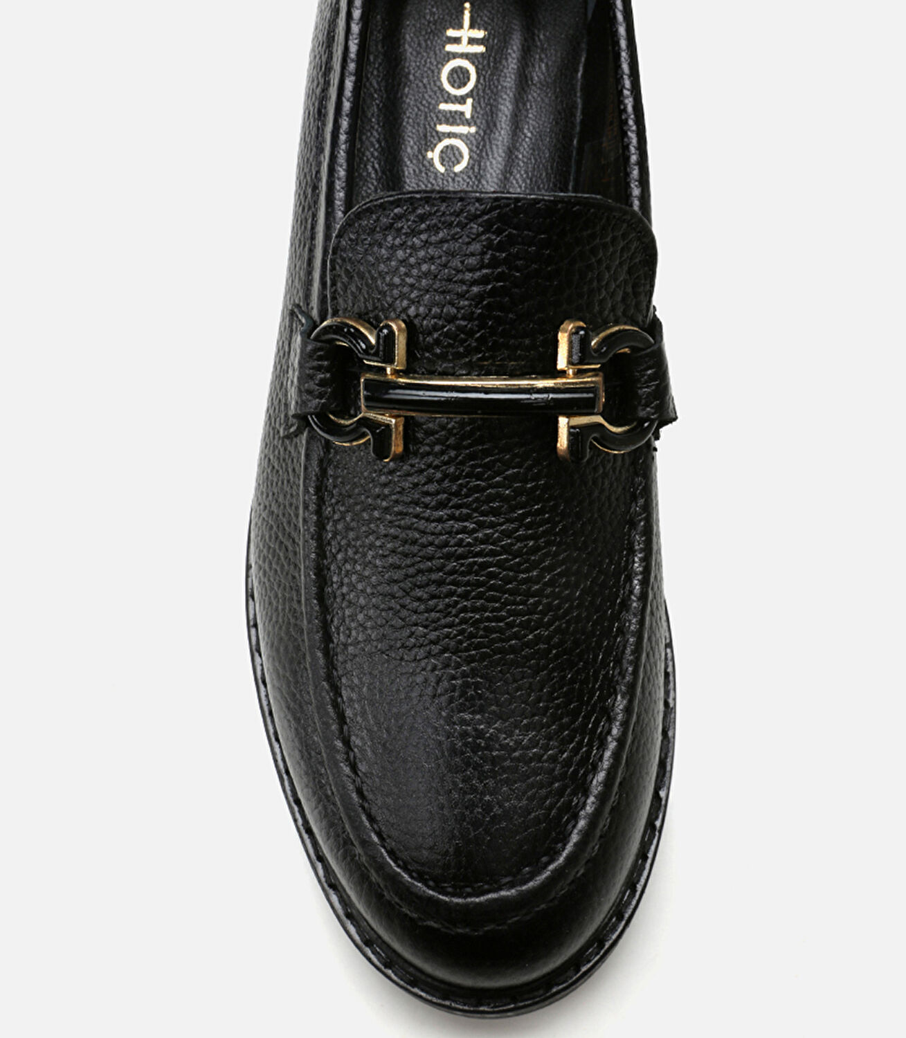 Kadın Deri Siyah Loafer
