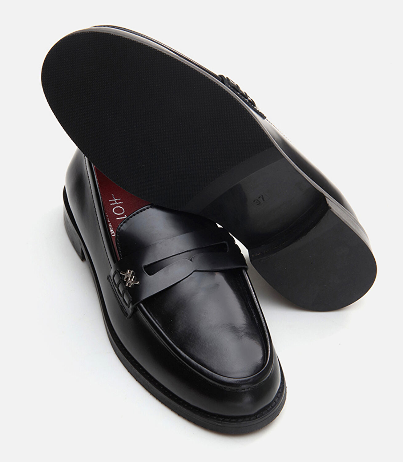 Kadın Deri Siyah Loafer