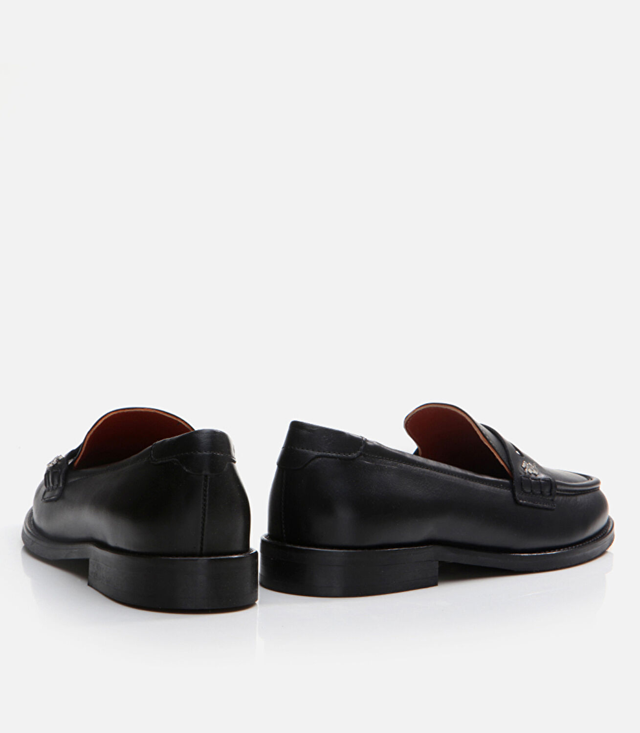 Kadın Deri Siyah Loafer