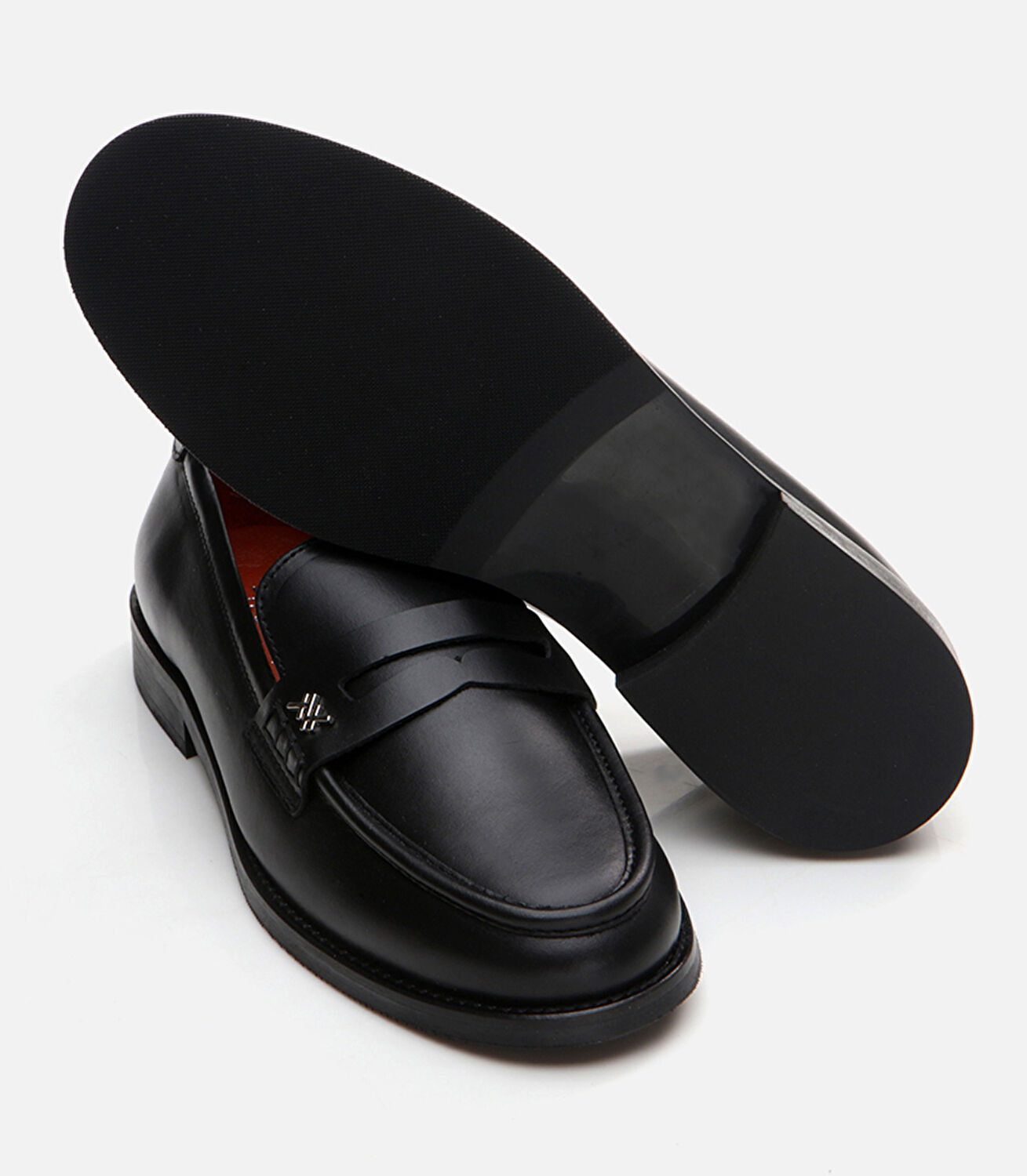 Kadın Deri Siyah Loafer