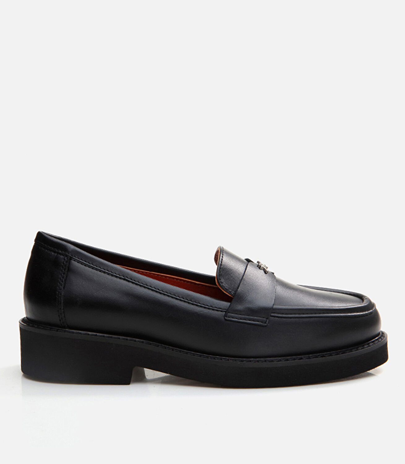 Kadın Deri Siyah Loafer