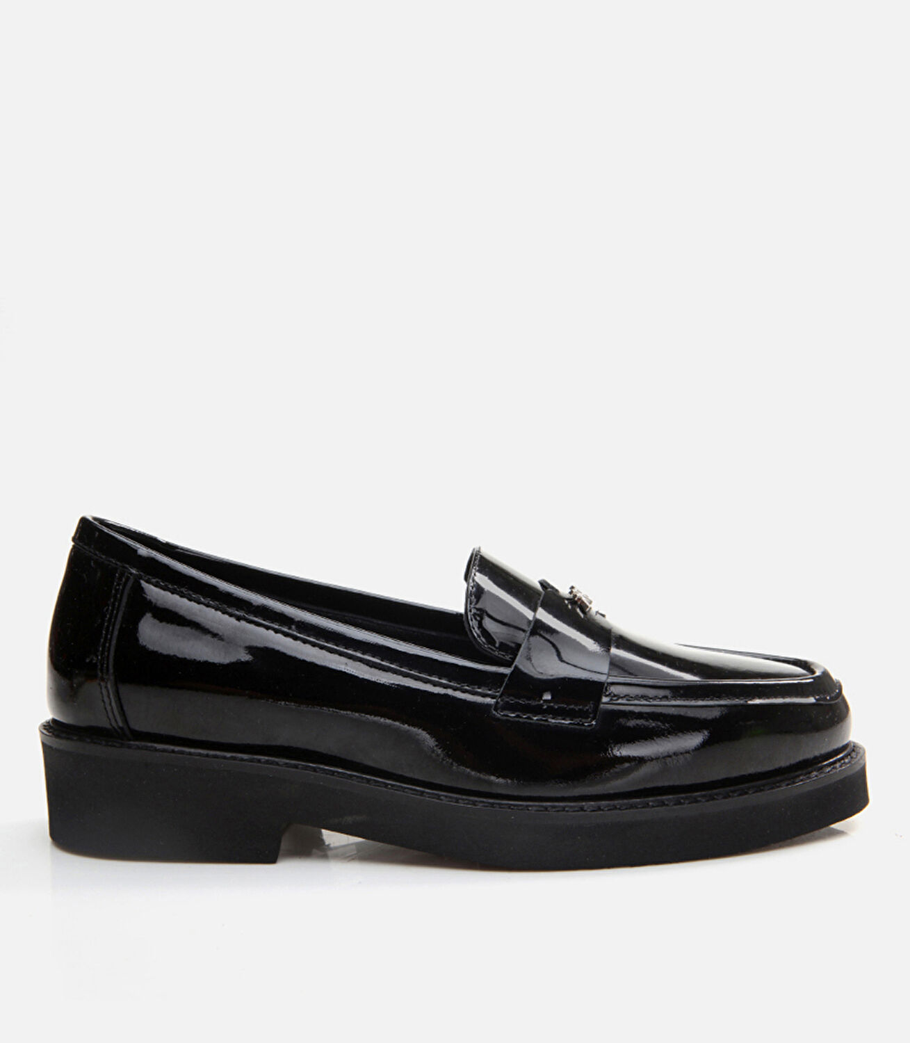 Kadın Deri Siyah Loafer