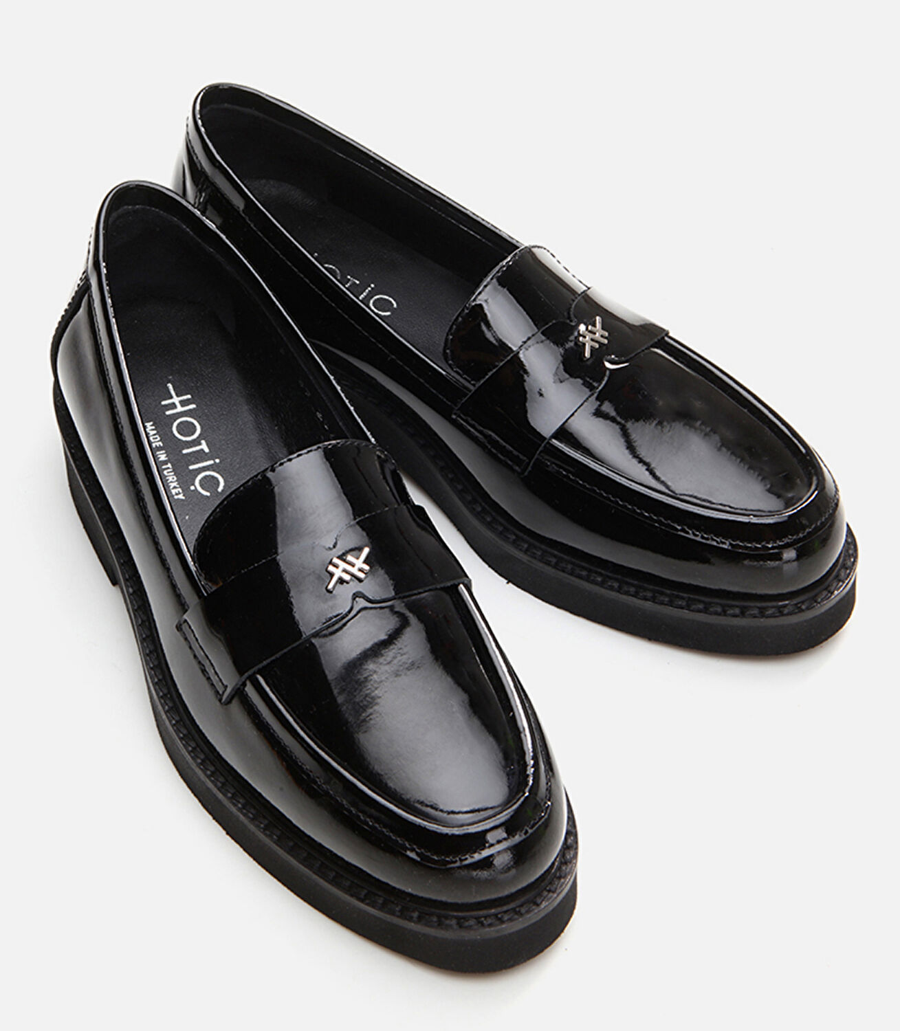 Kadın Deri Siyah Loafer